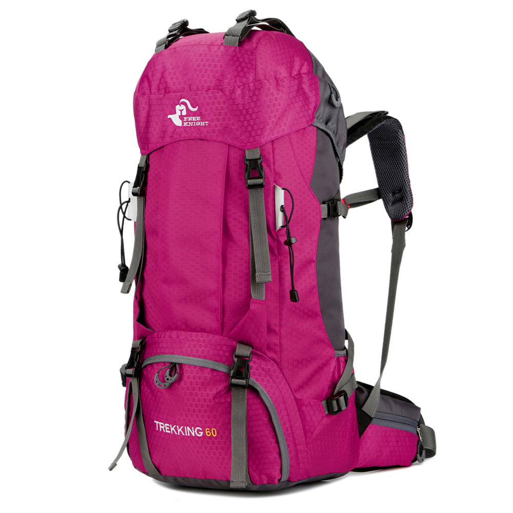 Hiking Backpack 60L | Waterproof Trekking Rucksack With Rain Cover