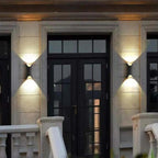 Modern LED Wall Light | Black Gold Dual Tone Design