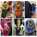 Pet Travel Backpack | Mesh Ventilated Carrier For Small Dogs