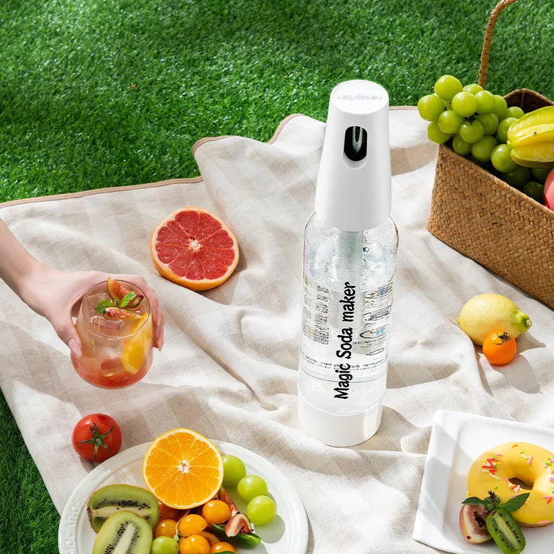Portable Soda Maker | Compact Carbonation System