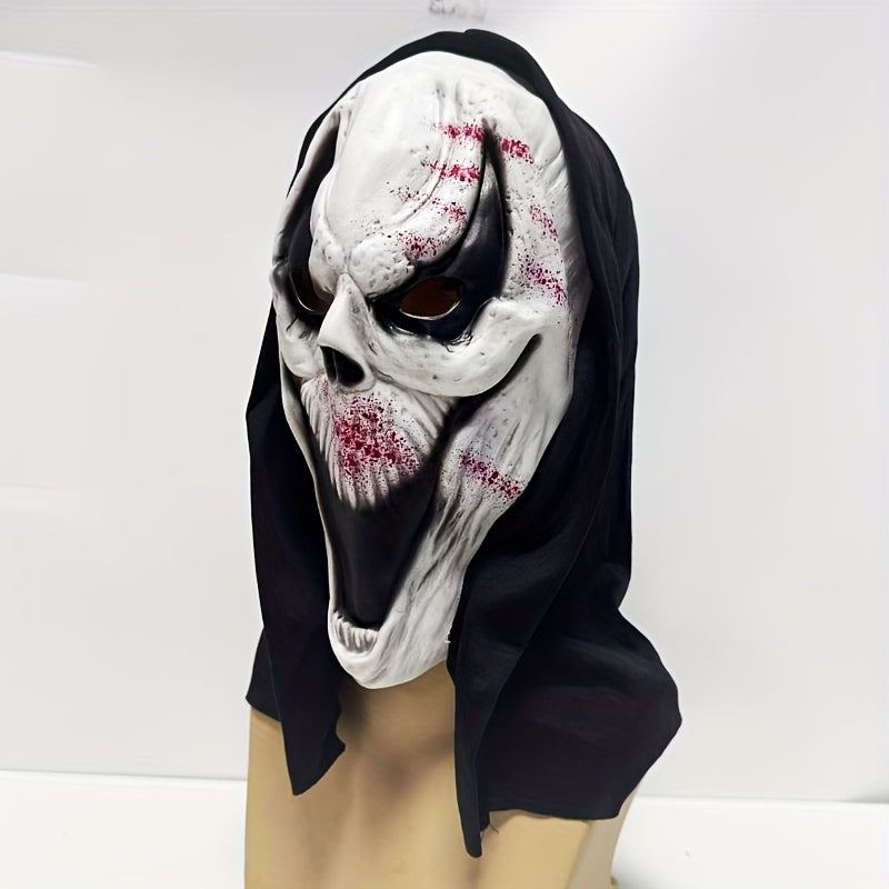 Halloween Skull Mask | Full Head Design with Hood
