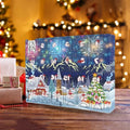 Metal Puzzle Advent Calendar | 24 Educational Brain Teasers for Daily Countdown