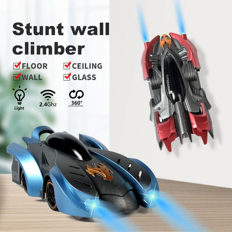 RC Stunt Car | Wall Climbing with LED Lights