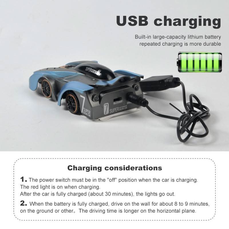 RC Stunt Car | Wall Climbing with LED Lights