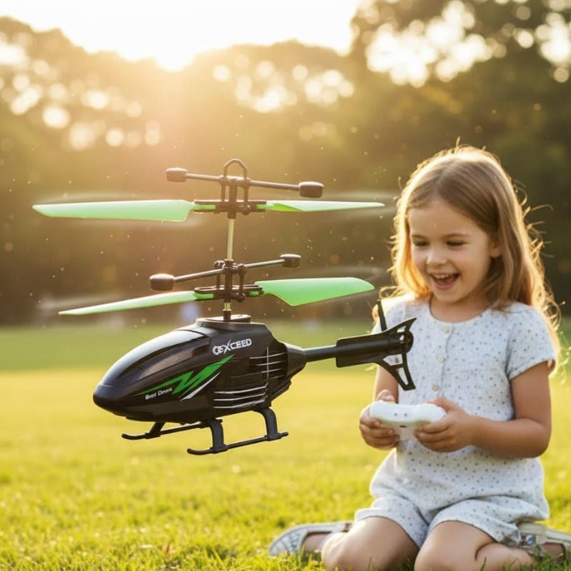 Remote Control Helicopter for Kids | Easy Flying Mini Drone with Stabilization