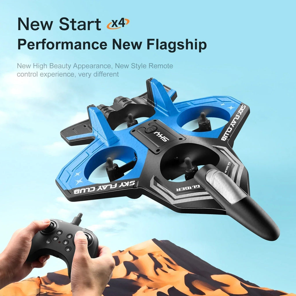 RC Airplane | Lightweight Foam Glider with LED Lights
