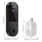 Wireless Video Doorbell Camera | 1080P AI Human Detection
