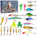 Fishing Advent Calendar | 24 Premium Lures for Christmas Countdown