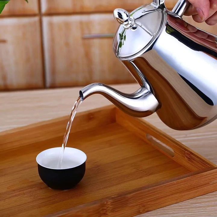 Stainless Steel Induction Kettle | Built-in Filter System