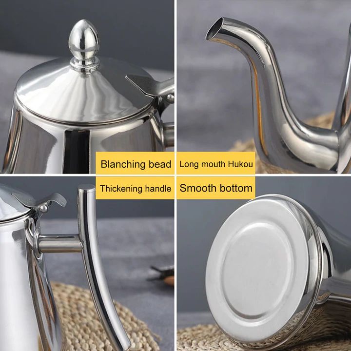 Stainless Steel Induction Kettle | Built-in Filter System