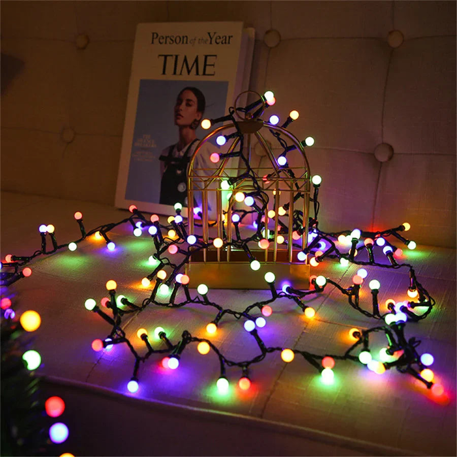 LED String Lights | Waterproof Multicolor Globe Bulbs