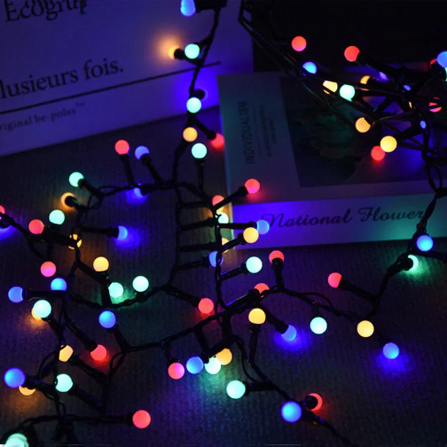 LED String Lights | Waterproof Multicolor Globe Bulbs