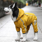 Waterproof Dog Raincoat | Adjustable Hood and Reflective Strips
