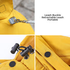 Waterproof Dog Raincoat | Adjustable Hood and Reflective Strips