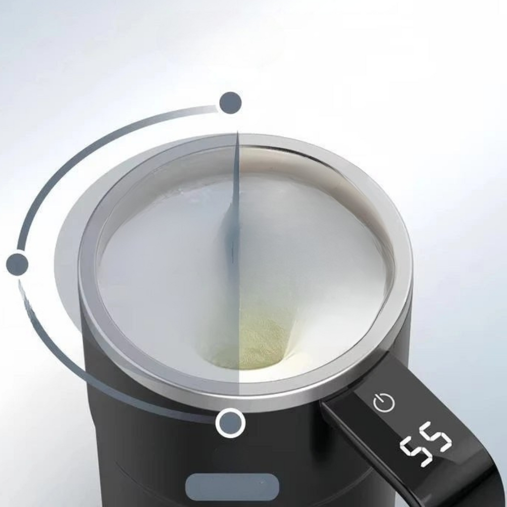 Self-Stirring Coffee Mug | Digital Temperature Display