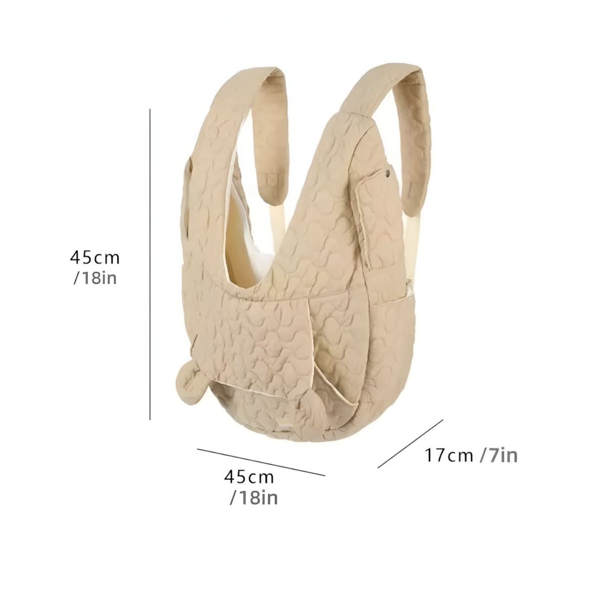 Waterproof Pet Carrier | Quilted Design with Shoulder Straps