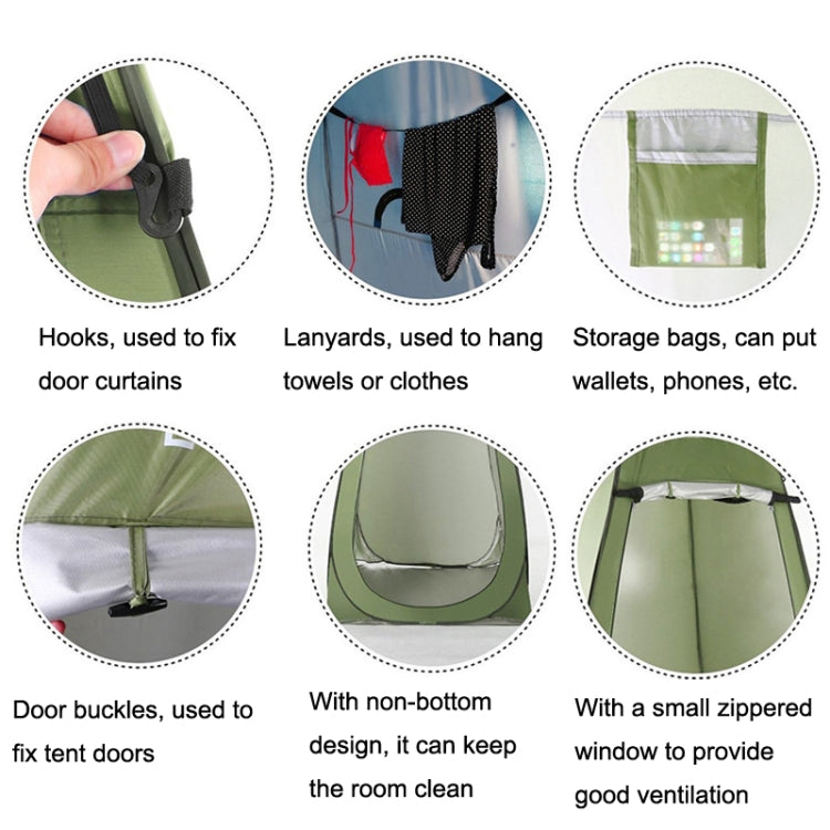 Portable Pop Up Changing Tent | Waterproof 190T Fabric