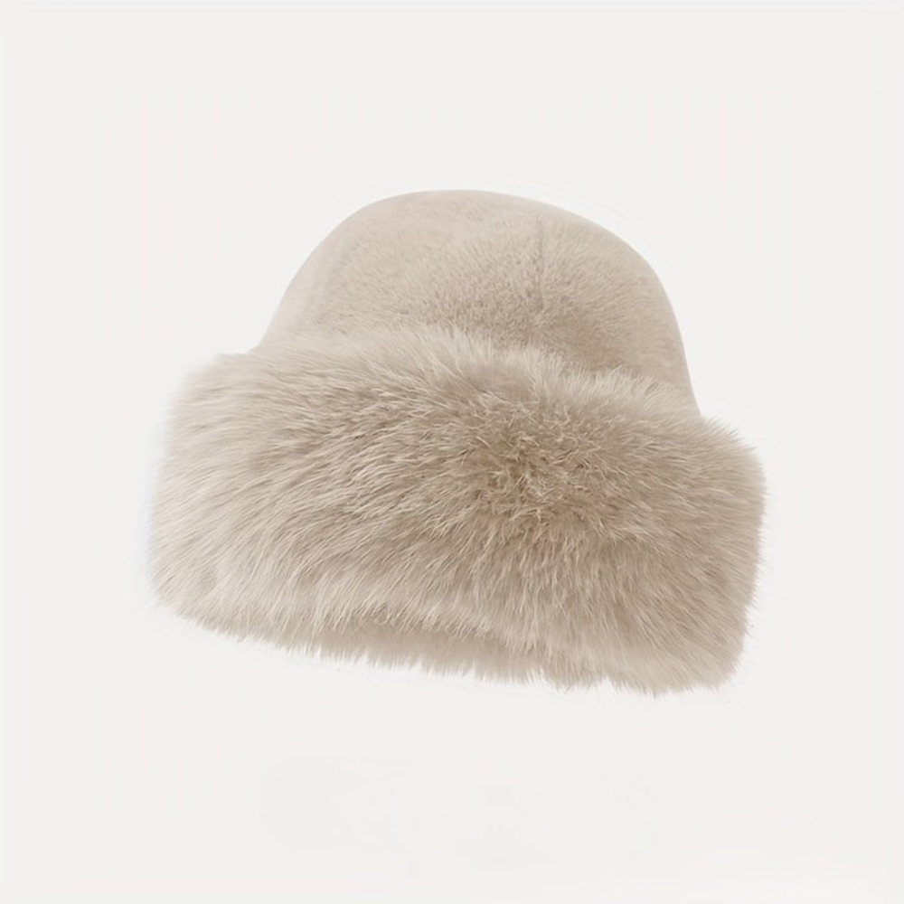 Knitted Winter Hat | Faux Fur Ear Protection