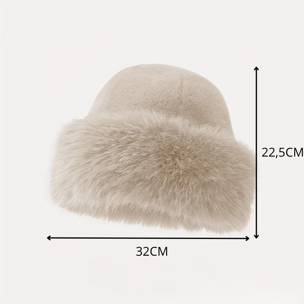 Knitted Winter Hat | Faux Fur Ear Protection