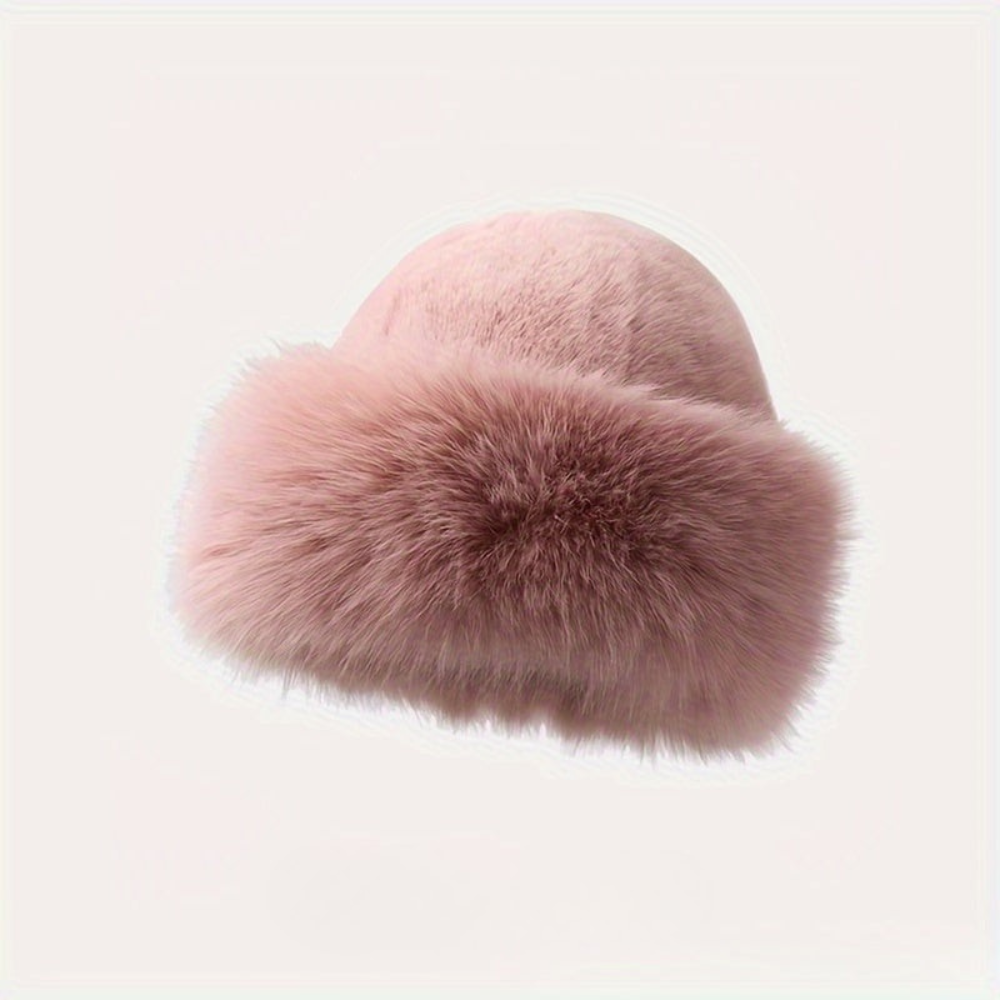 Knitted Winter Hat | Faux Fur Ear Protection