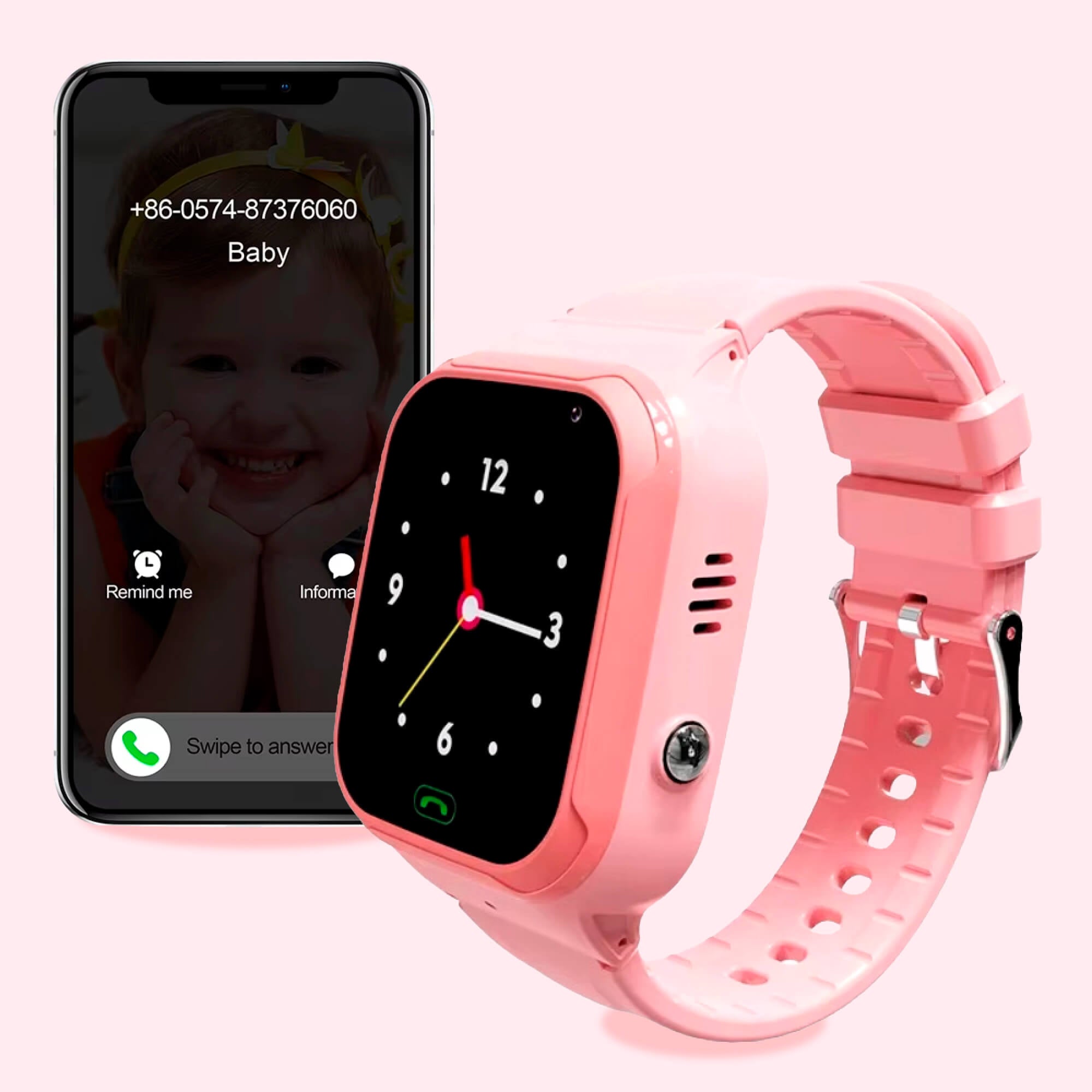 Kids Smart Watch GPS | Waterproof Safety Tracking Device