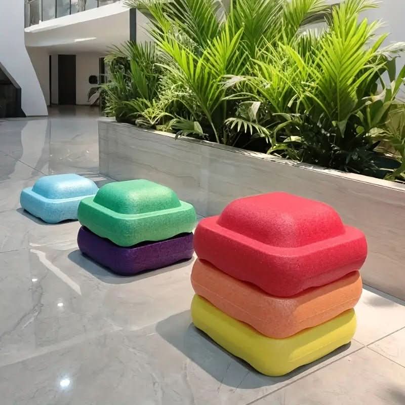 Balance Stepping Stones | Colorful Motor Skills Development Blocks