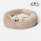 Plush Round Dog Bed | Ergonomic Support for All Breeds
