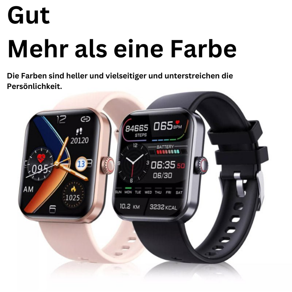 Smart Health Monitor Watch | Advanced Fitness Tracking Display