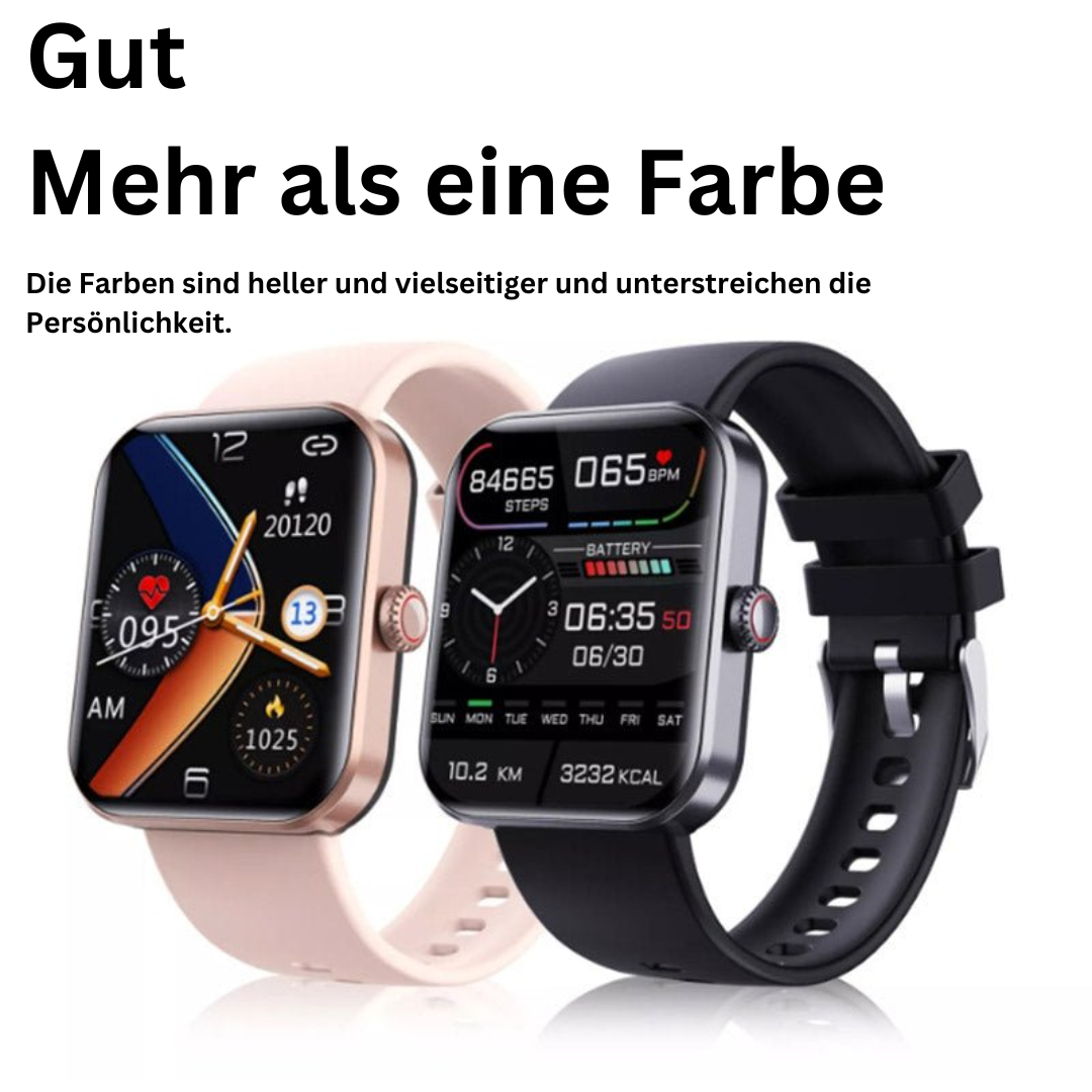 Smart Health Monitor Watch | Advanced Fitness Tracking Display