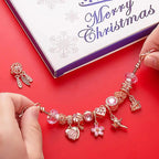 Christmas Jewelry Advent Calendar | 22 Charm Bracelet Making Set