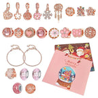Christmas Jewelry Advent Calendar | 22-Piece DIY Charm Set