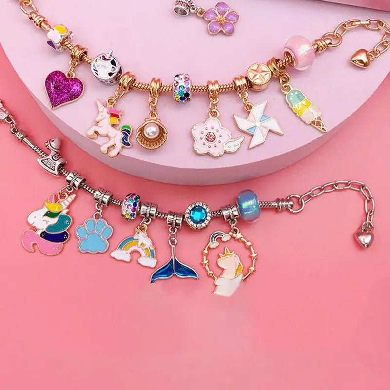 Christmas Jewelry Advent Calendar | 22-Piece DIY Charm Set