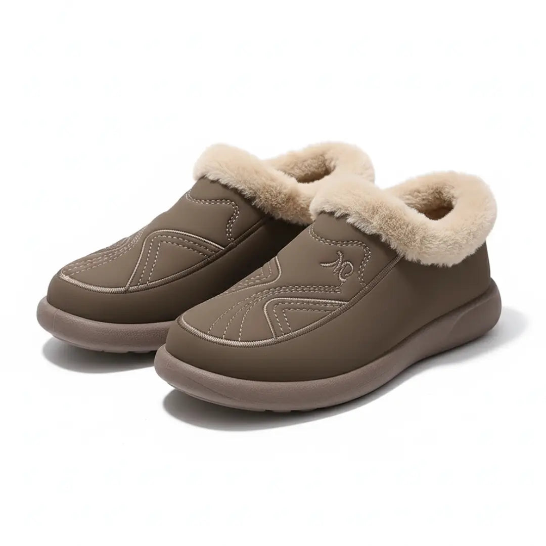 Women's Orthopedic Slippers | Warm Fur Lined Support Shoes