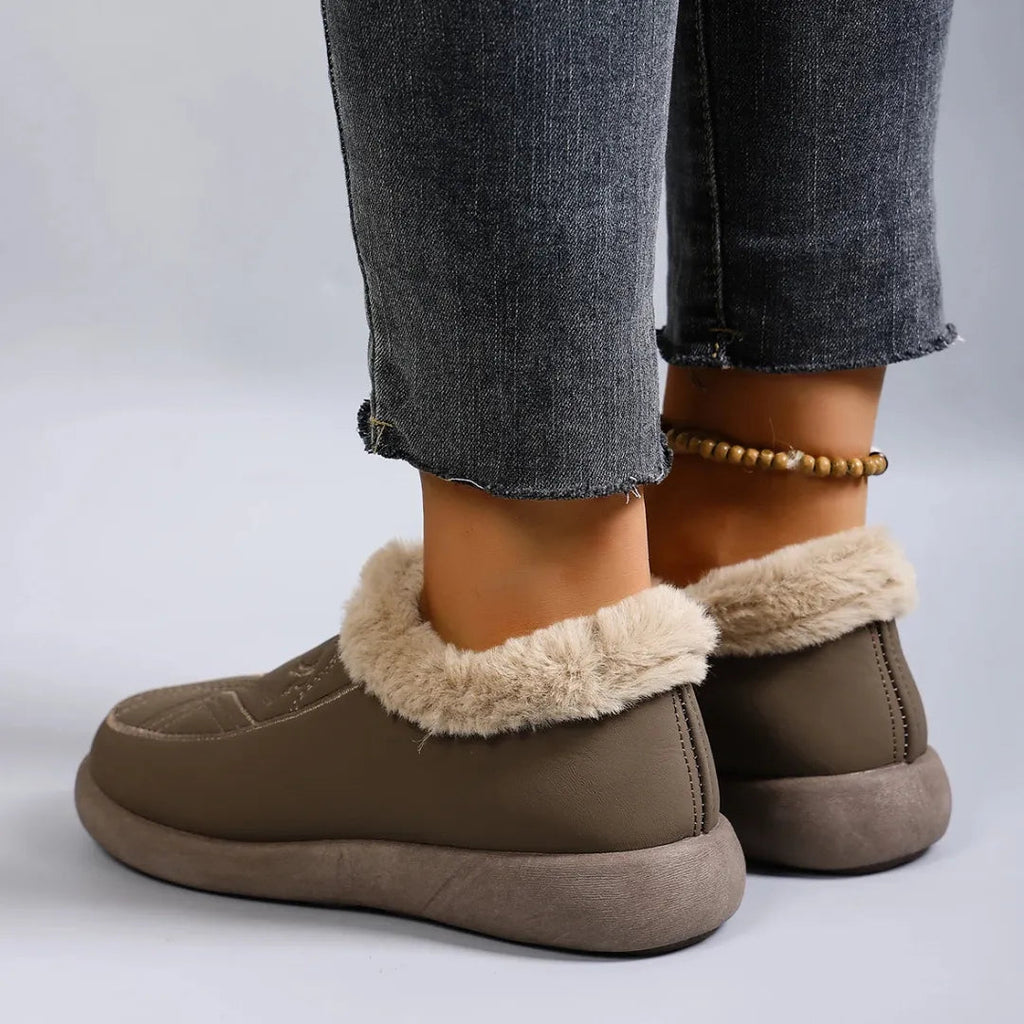 Women's Orthopedic Slippers | Warm Fur Lined Support Shoes