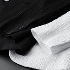 Modern Loungewear Set | Textured Polyester Blazer and Pants
