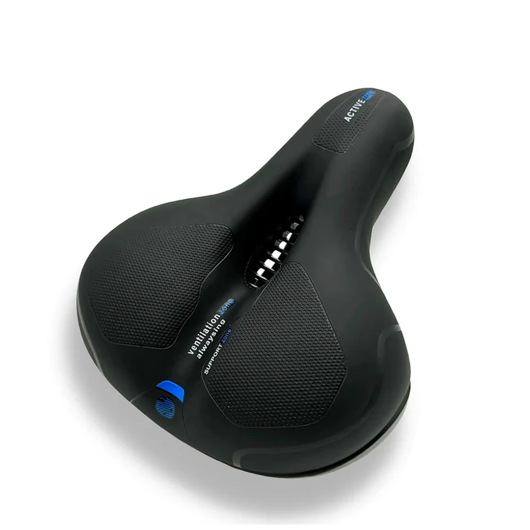 Gel Padded Bicycle Saddle | Shock Absorbing Memory Foam Comfort Seat
