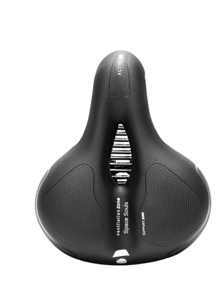 Gel Padded Bicycle Saddle | Shock Absorbing Memory Foam Comfort Seat