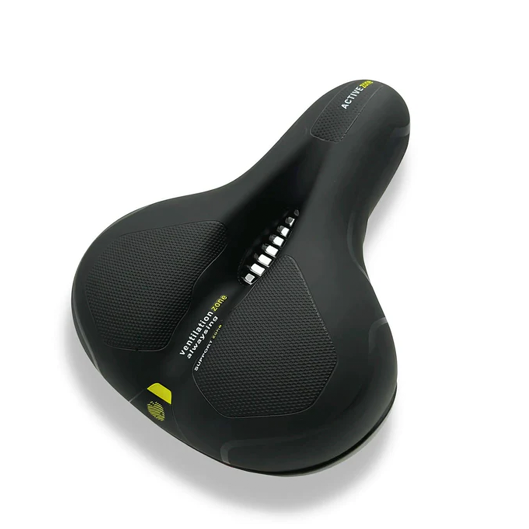 Gel Padded Bicycle Saddle | Shock Absorbing Memory Foam Comfort Seat