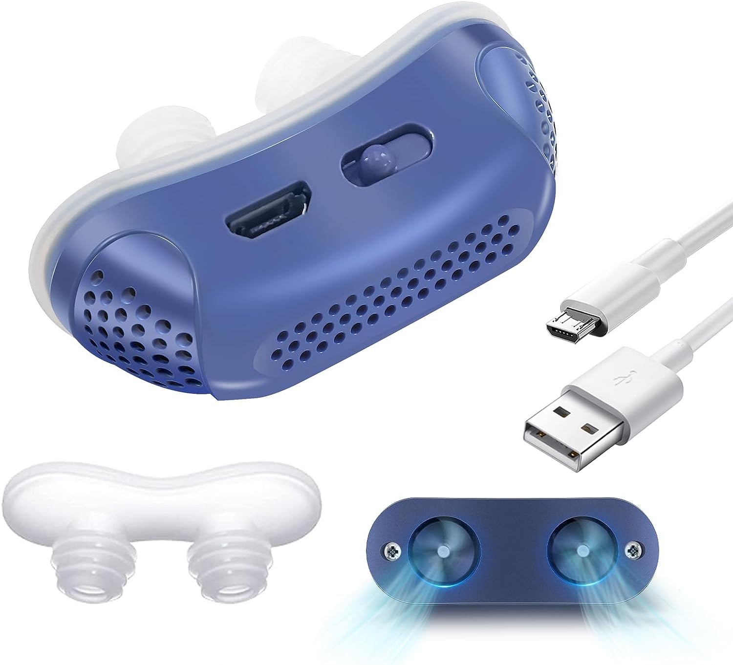 Anti-Snoring Sleep Device | Electric Micro Air Pump System