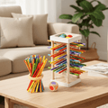 Montessori Counting Rods Set | Colorful Wooden Educational Sticks
