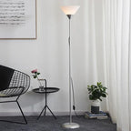 Modern LED Floor Lamp | Minimalist Black Metal Design