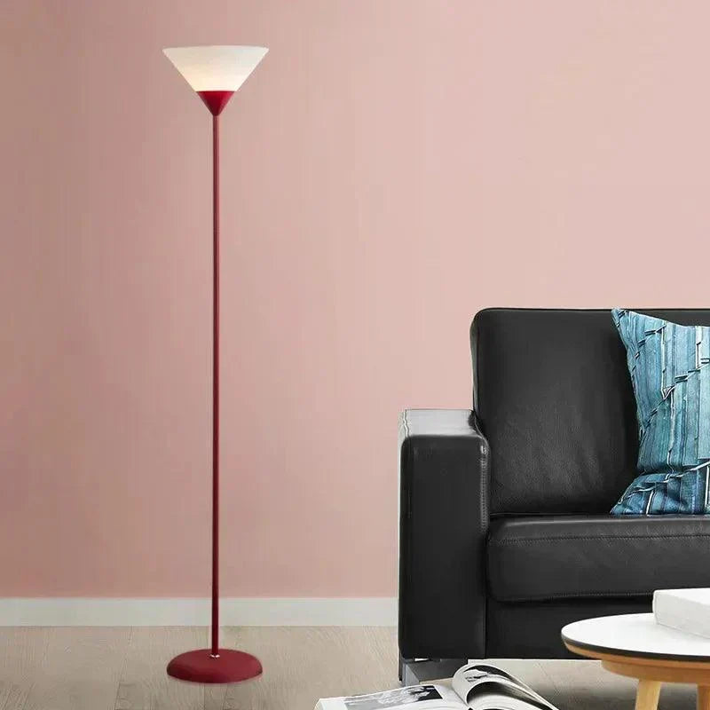 Modern LED Floor Lamp | Minimalist Black Metal Design