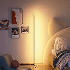 Smart LED Floor Lamp | Minimalist Aluminum Design