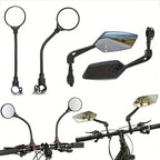 Bike Safety Mirrors | 360° HD Rearview Set