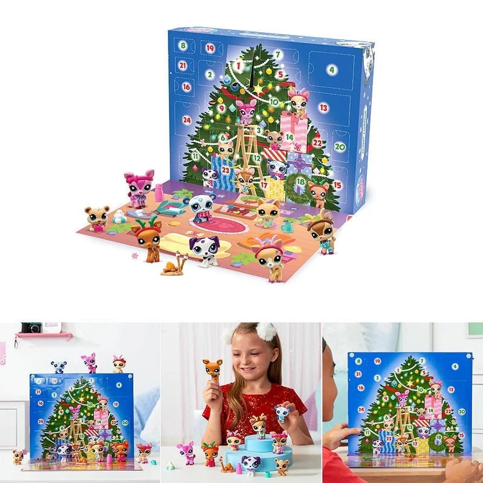 Pet Shop Advent Calendar | 24 Collectible Animal Figurines