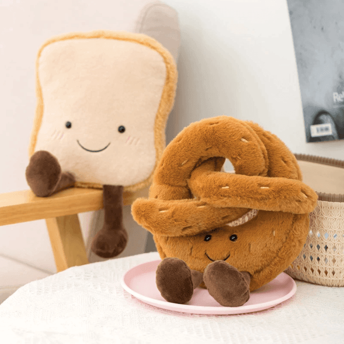 Croissant Plush Toy | Soft Bread Cuddle Companion