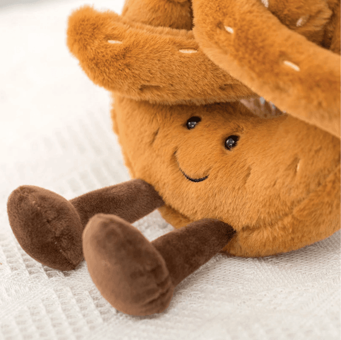 Croissant Plush Toy | Soft Bread Cuddle Companion