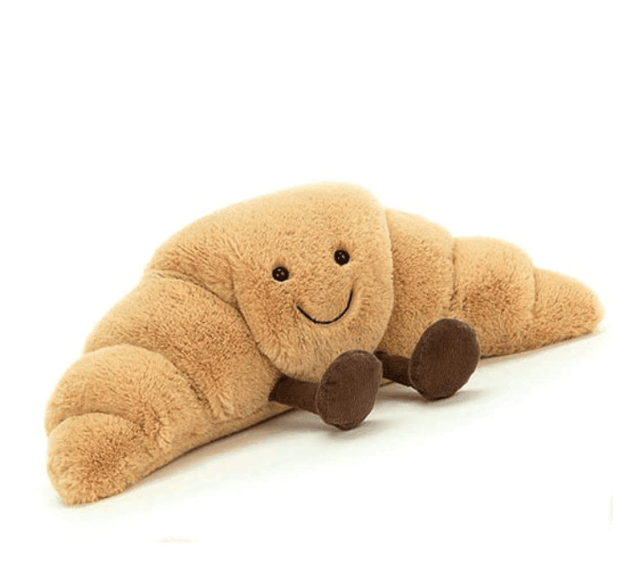 Croissant Plush Toy | Soft Bread Cuddle Companion