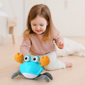 Interactive Crawling Crab Toy | Musical Baby Development Toy with LED Lights