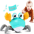 Interactive Crawling Crab Toy | Musical Baby Development Toy with LED Lights